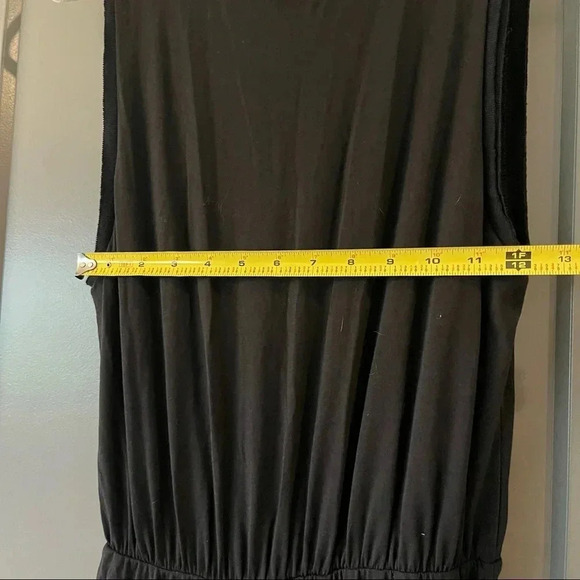 N: Philanthropy (apparel with purpose) black wrap dress size small - Picture 9 of 10